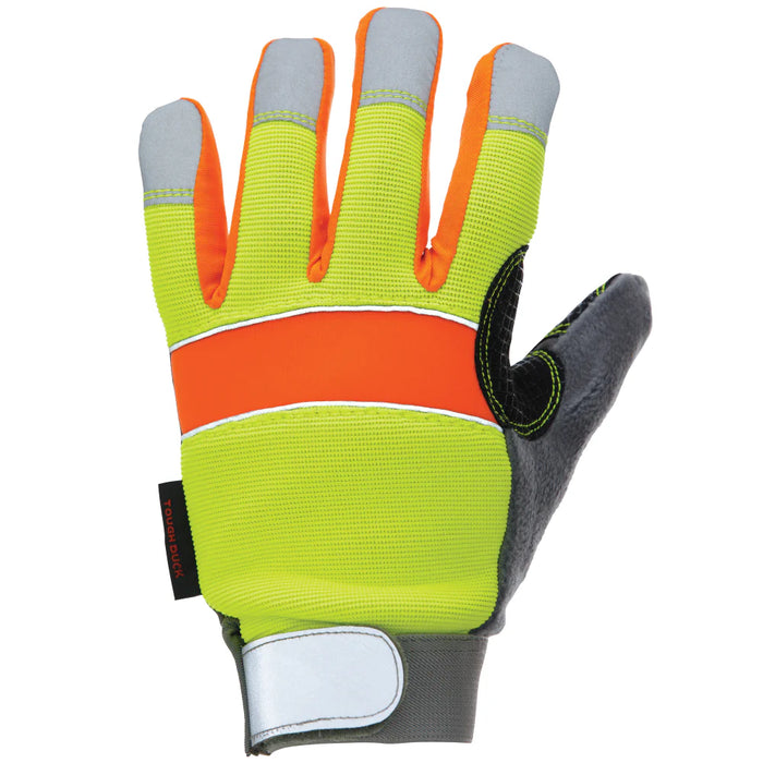 Tough Duck Hi-Vis Waterproof and Touchscreen Compatible Precision Glove - WA33