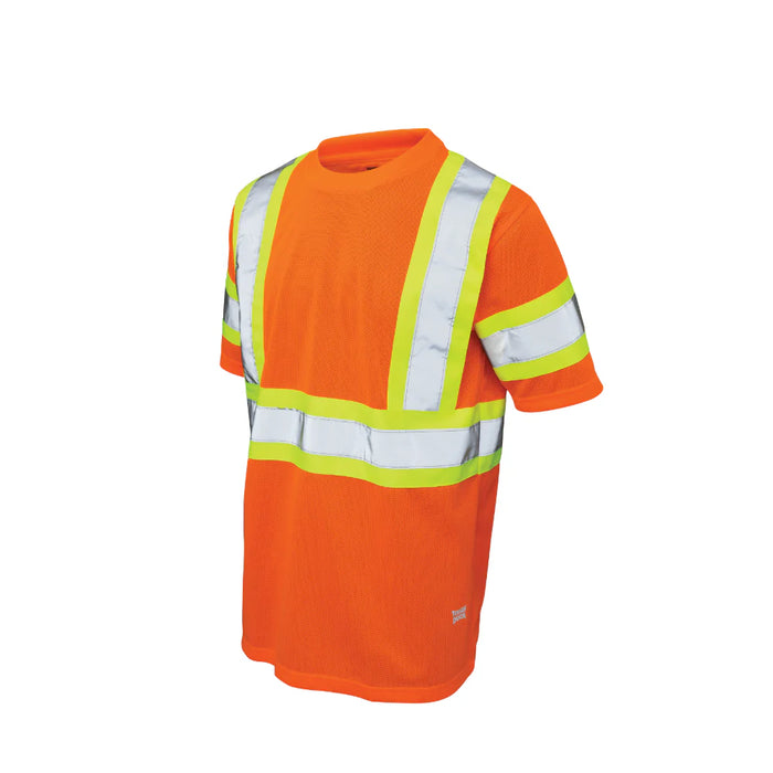 Tough Duck Hi Vis Micro Mesh Short Sleeve Safety T-Shirt - ST09