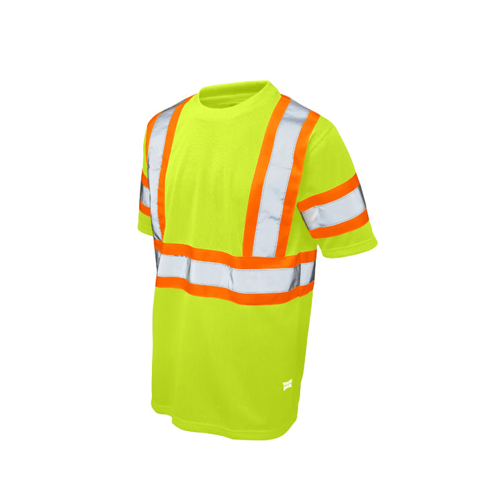 Tough Duck Hi Vis Micro Mesh Short Sleeve Safety T-Shirt - ST09