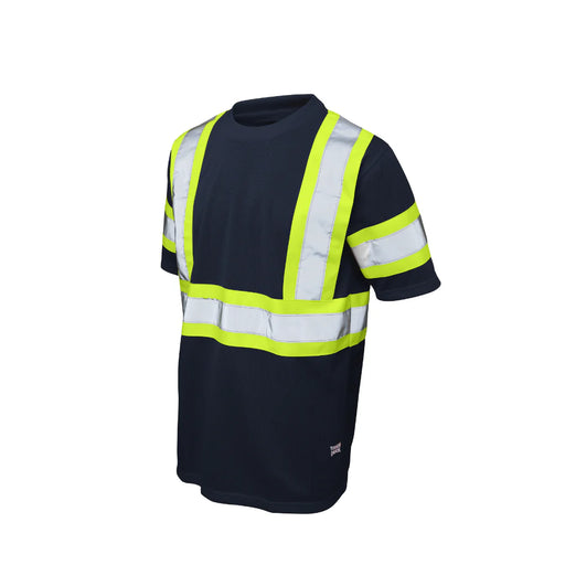 Tough Duck Hi Vis Micro Mesh Short Sleeve Safety T-Shirt - CSA Compliant - ST09