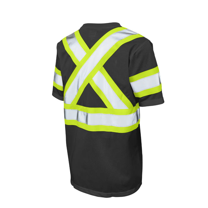 Tough Duck Hi Vis Micro Mesh Short Sleeve Safety T-Shirt - ST09