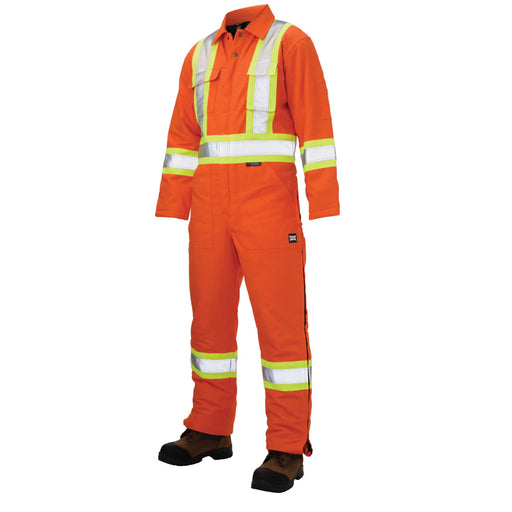 Tough Duck Insulated Safety Coverall with Lay Down Collar - S787