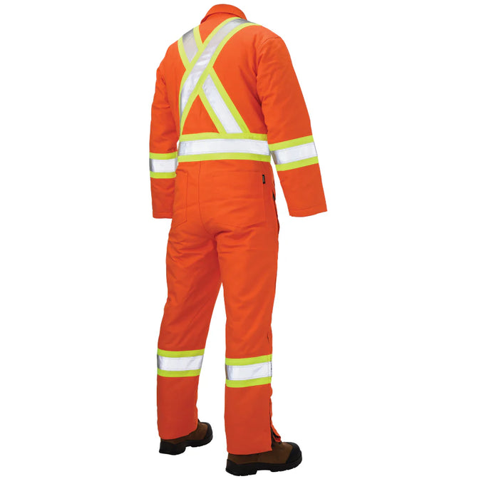 Tough Duck Insulated Safety Coverall with Lay Down Collar - S787