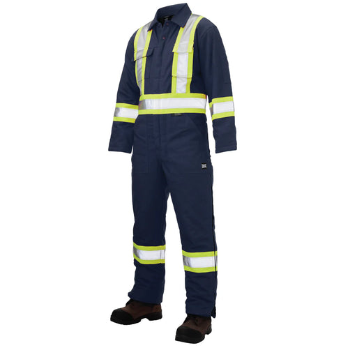 Tough Duck Insulated Safety Coverall with Lay Down Collar - S787