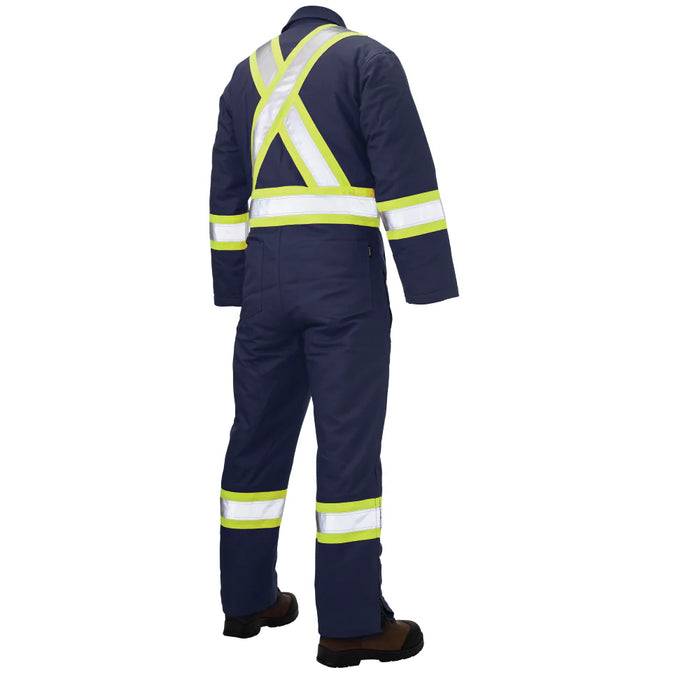 Tough Duck Insulated Safety Coverall with Lay Down Collar - S787