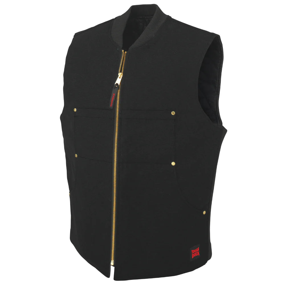 Tough Duck Moto Vest with Brass Zipper - WV04 — Safety Vests And