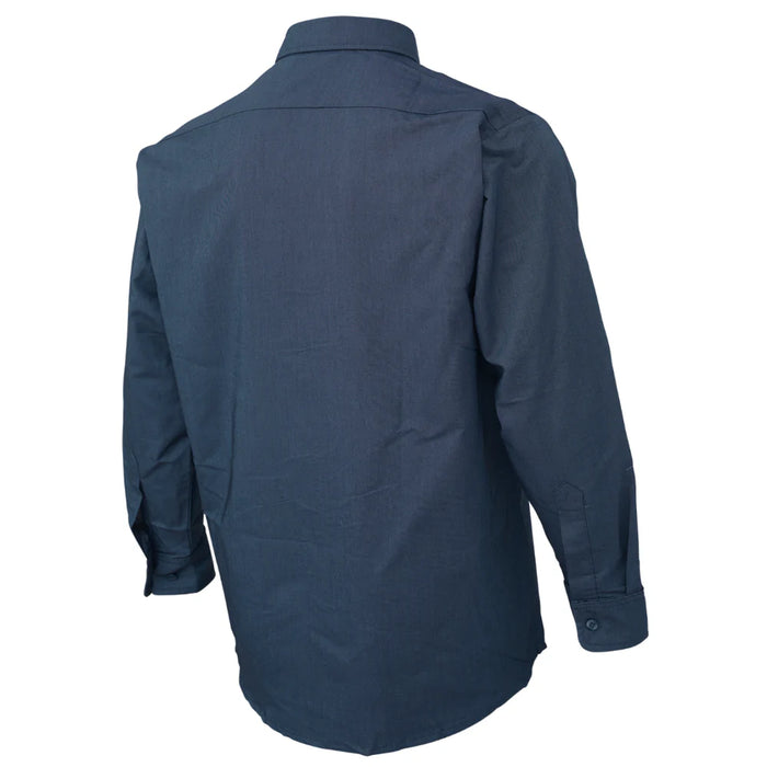 Tough Duck Oxford Easy Care Shirt - Uniform Style and Adjustable Button Cuffs - WS13