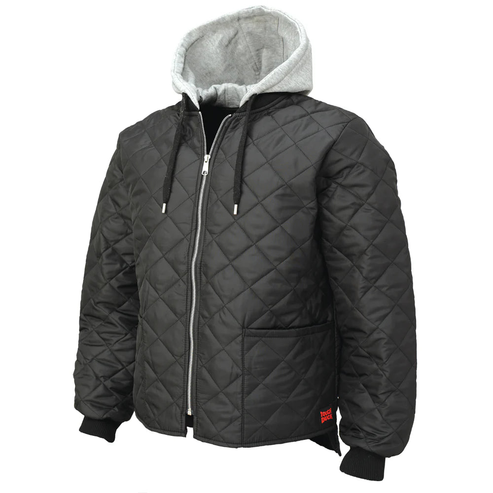 Tough Duck Quilted Hooded Freezer Jacket - WJ26 — Safety Vests And More ...
