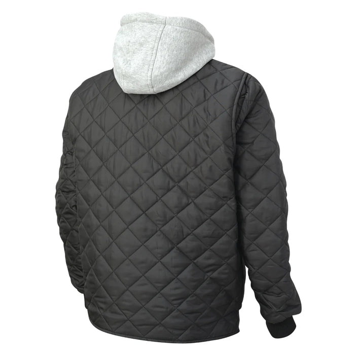 Tough Duck Quilted Hooded Freezer Jacket - WJ26