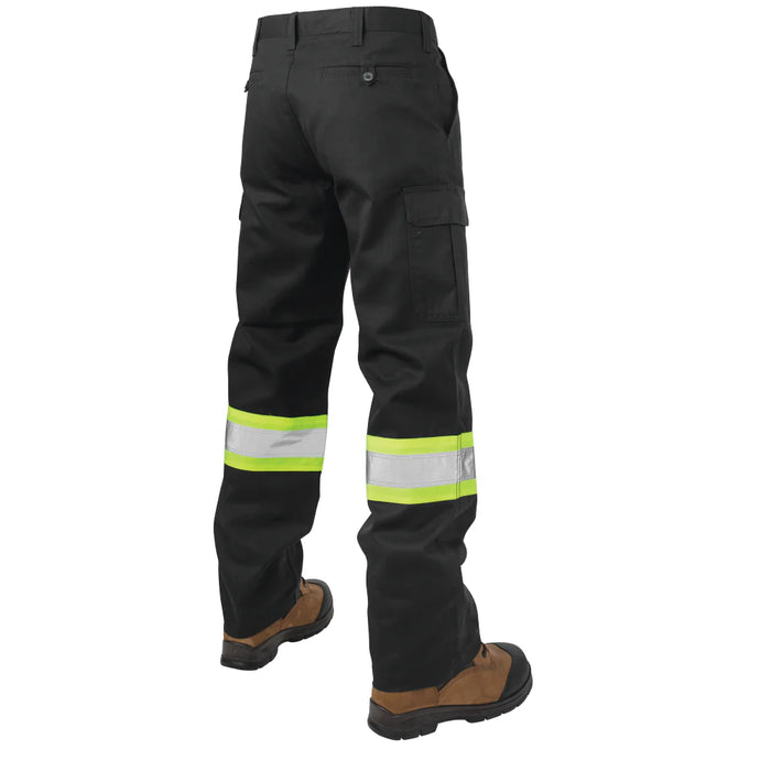 Tough Duck® Relaxed Fit Twill Safety Cargo Utility Pant - S607