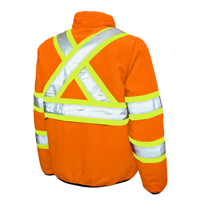 Tough Duck Ripstop Reversible Safety Jacket - SJ27