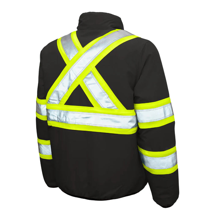 Tough Duck Ripstop Reversible Safety Jacket - SJ27