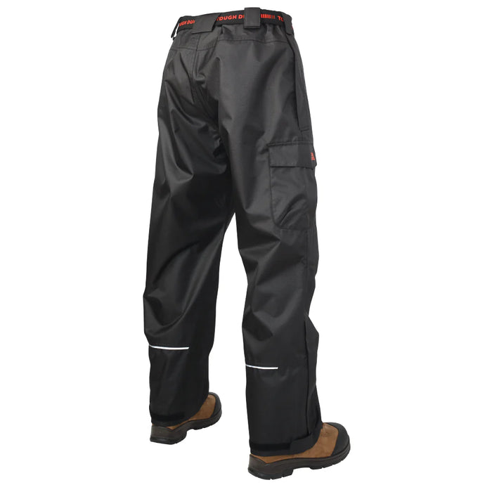 Tough Duck Waterproof Breathable Ripstop Rain Pant with Heavy Duty Belt Loops - WP12