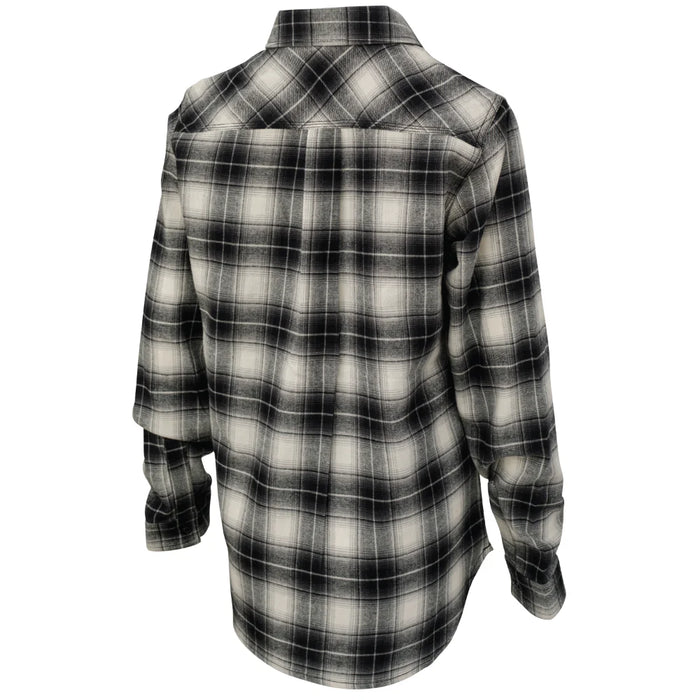 Tough Duck Women's Flannel Shirt with Adjustable Button Cuffs - WS10