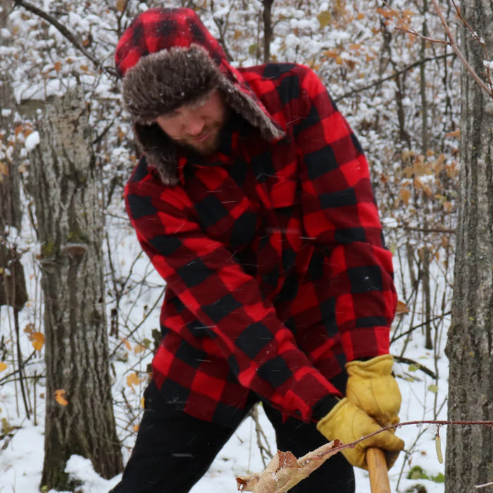 Tough Duck Buffalo Check Fleece Shirt - I964