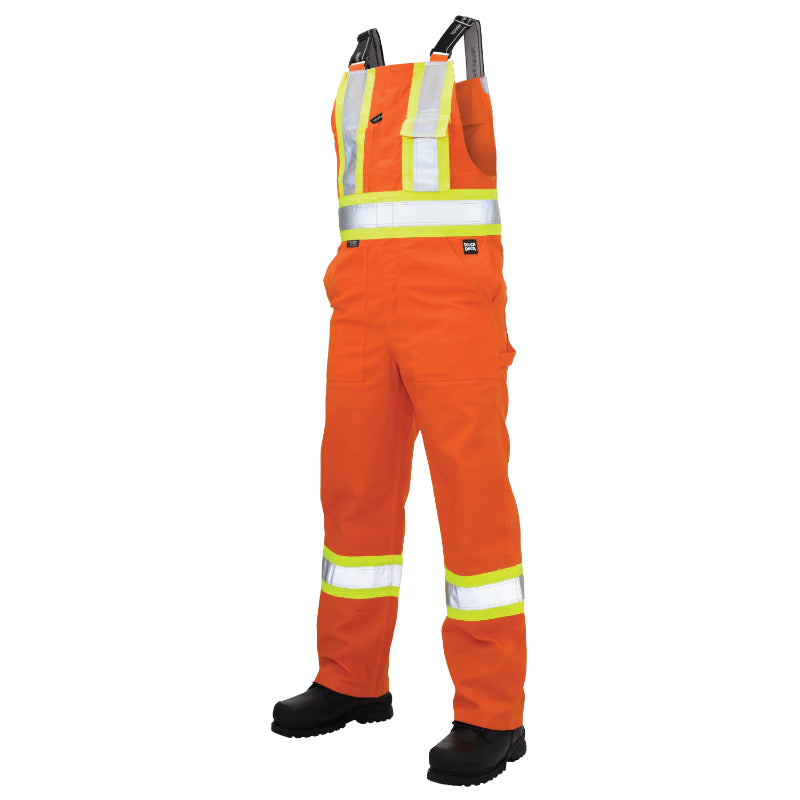 high visibility overall bibs