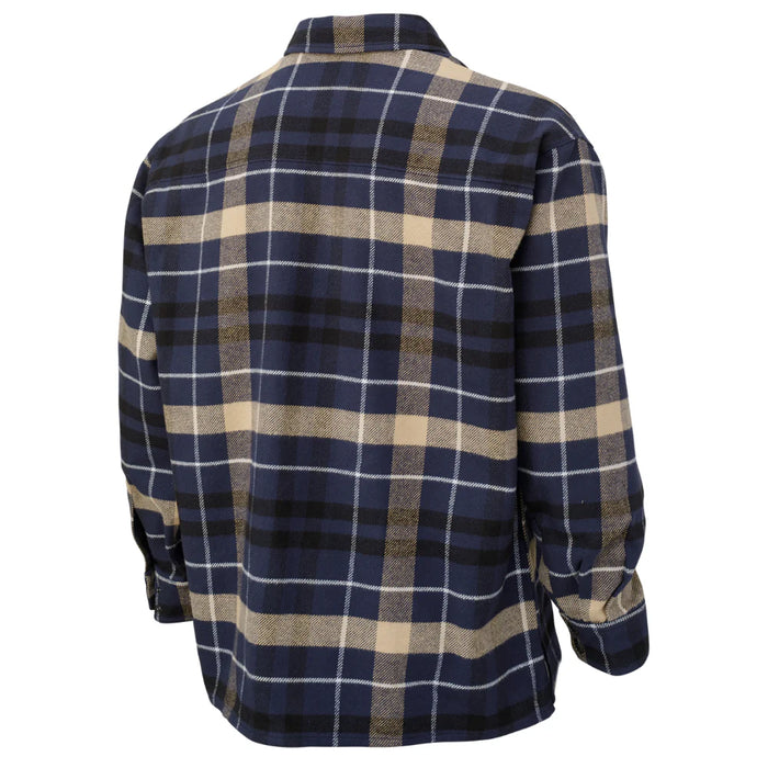 Tough Duck® Heavy Flannel Overshirt with Adjustable Snap Cuffs - WS04