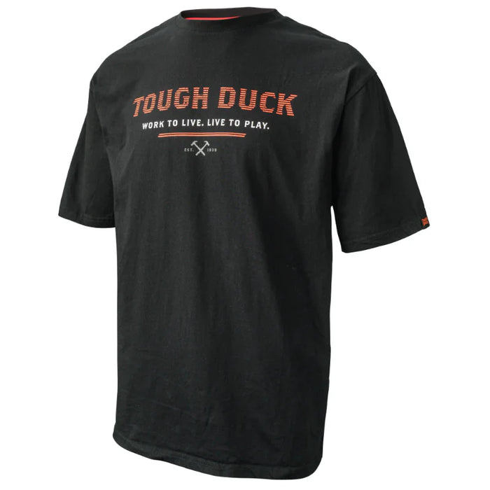 Tough Duck® Logo Crew Neck Collar T-Shirt - WT08