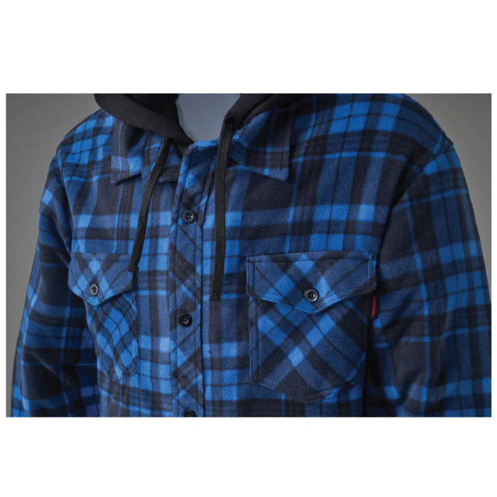 Tough Duck® Sherpa-Lined Fleece Jac-Shirt - WS16