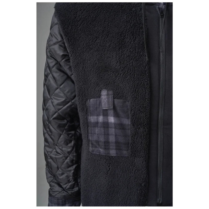 Tough Duck® Sherpa-Lined Fleece Jac-Shirt - WS16