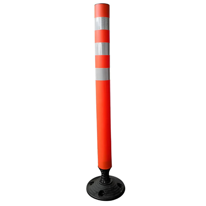 Flexible Delineator Post - 36" Height - Surface Mount - Orange