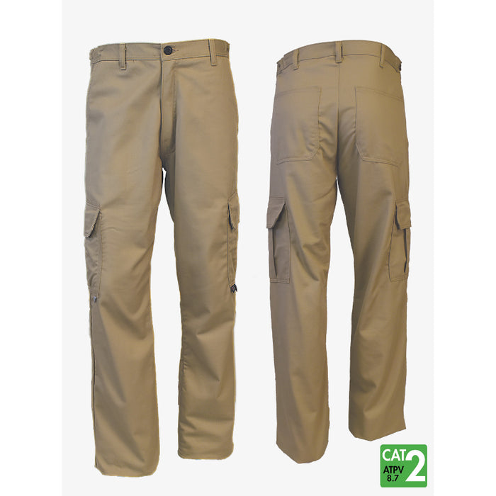 IFR Workwear® Ultrasoft® Cargo Pants - 6 pockets -Style 612 - Khaki