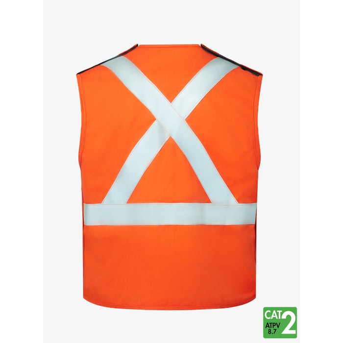 IFR Workwear® Flame Resistant Yard Safety Vest - CAT 2 - APTV 8.7 - 1715