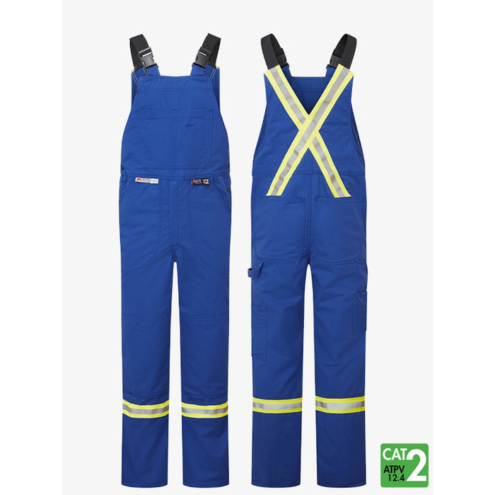 IFR Workwear® Ultrasoft® Bib Pants 9 OZ - Style 122 -  Blue