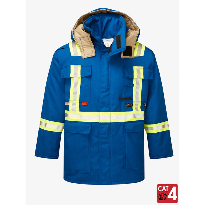 IFR Workwear® Nomex® Essential 6 OZ Insulated Parka - Style 215 -Blue