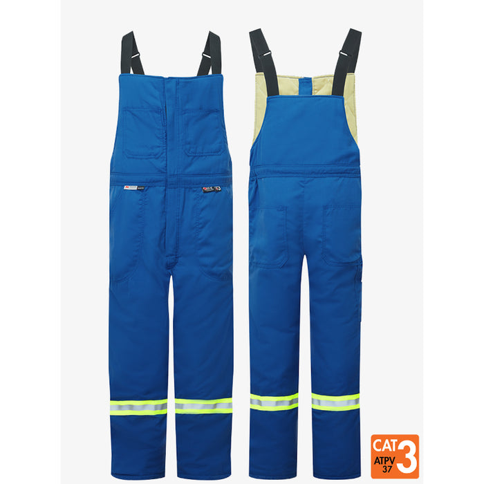 IFR Workwear® Westex® DH Antistat 6.5 oz Insulated Bib Pant Style 225 - Blue