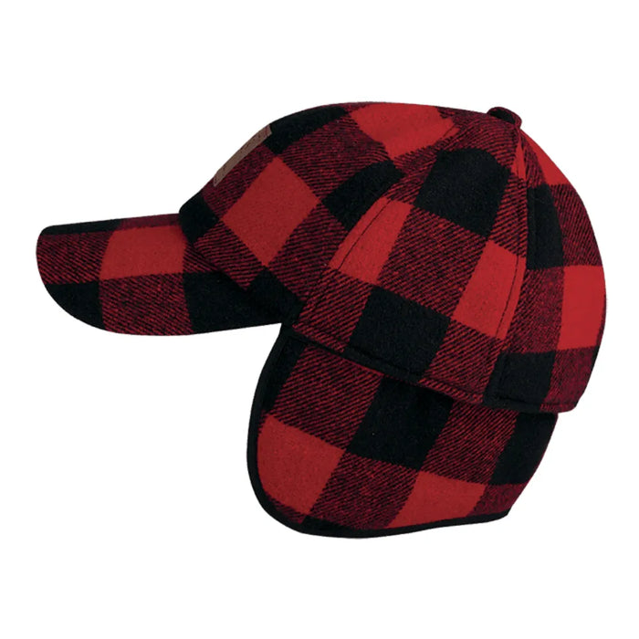 Big Bill Relax Fit Plaid Wool Hat - Red - BBHHAT2