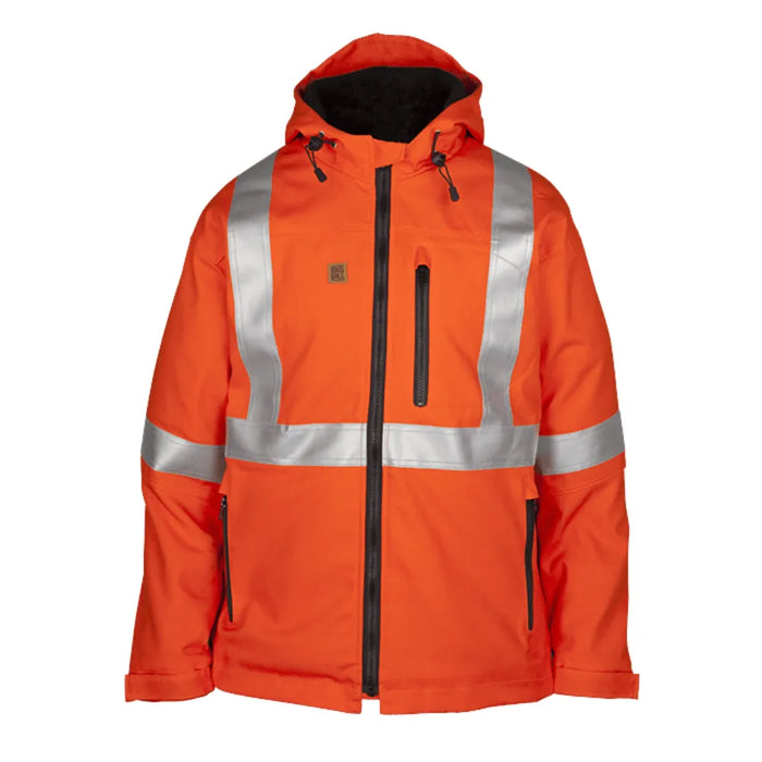 Big Bill Hi Vis Casual Duck Jacket with Adjustable Hood - JKTCRT