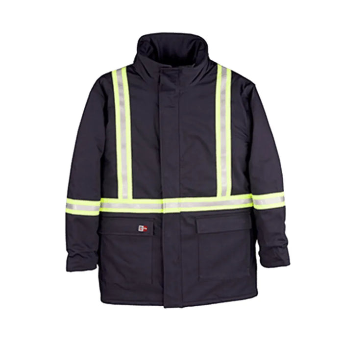 Big Bill® Flame Resistant Hi Vis Winter Parka Lightweight X-Back Jacket - M305US7