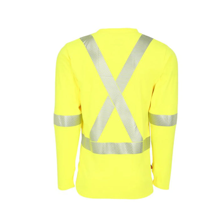 Big Bill® Hi-Vis Flame Resistant (FR) Athletic Performance T-Shirt - ATPV 16.4 - SRT5PY6 - Yellow