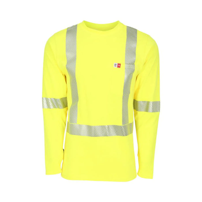 Big Bill® Hi-Vis Flame Resistant (FR) Athletic Performance T-Shirt - ATPV 16.4 - SRT5PY6 - Yellow