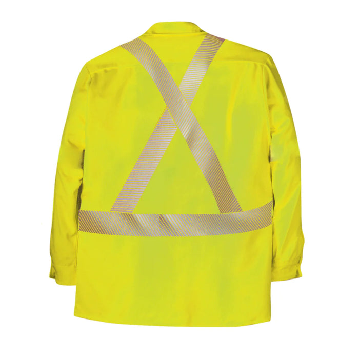 Big Bill® Hi-Vis Flame Resistant (FR) Button-Down Dress Shirt - ATPV 8.9 - 148BDTY7