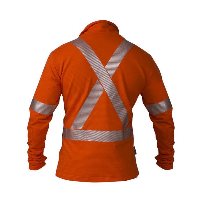 Big Bill® Hi-Vis Flame Resistant (FR) Thermal Half Zipped Sweatshirt - ATPV 16.4 - SRT29PS11