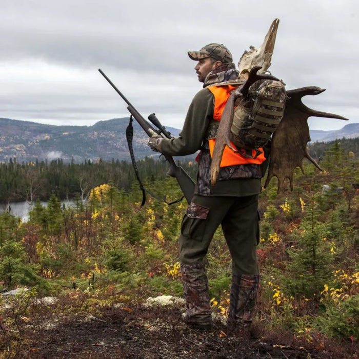 Big Bill Relaxed Fit Merino Wool Hunting Jacket with Game Bag - BBHARMER