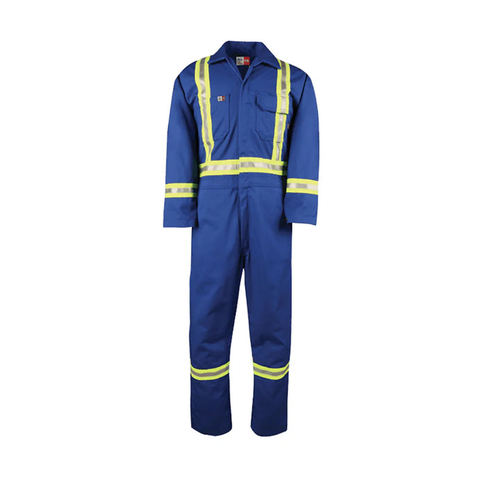 Big Bill® Westex Ultrasoft® Hi-Vis Industrial Flame Resistant (FR) Coverall with Reflective Strip - ATPV 8.7 - 1325US7