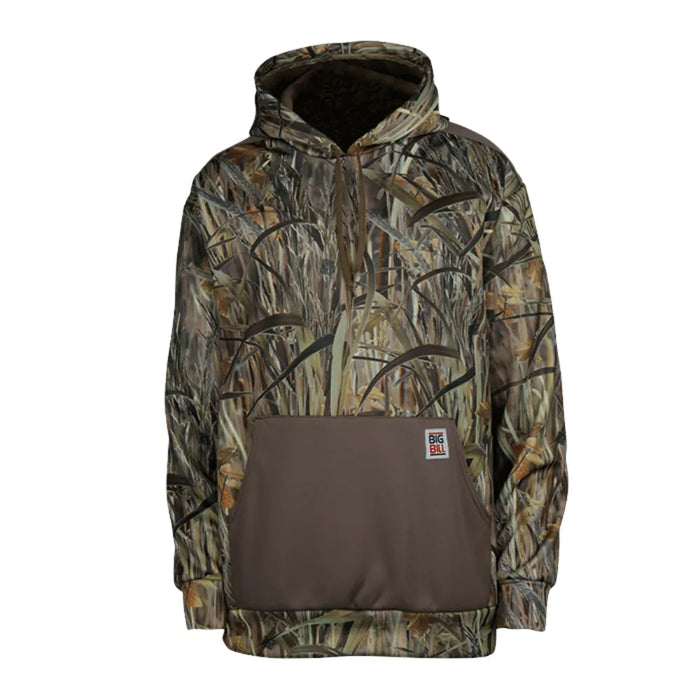 Big Bill Wind and Water Resistant Camo Fleece Hoodie - BBH21