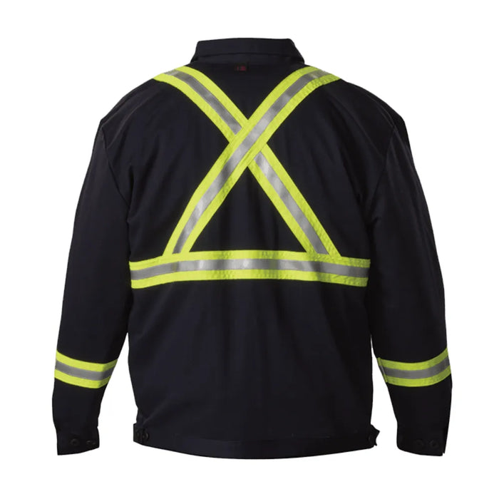 Big Bill® Zip-in/Zip-out Flame Resistant Hi Vis Jacket  - CL345US9