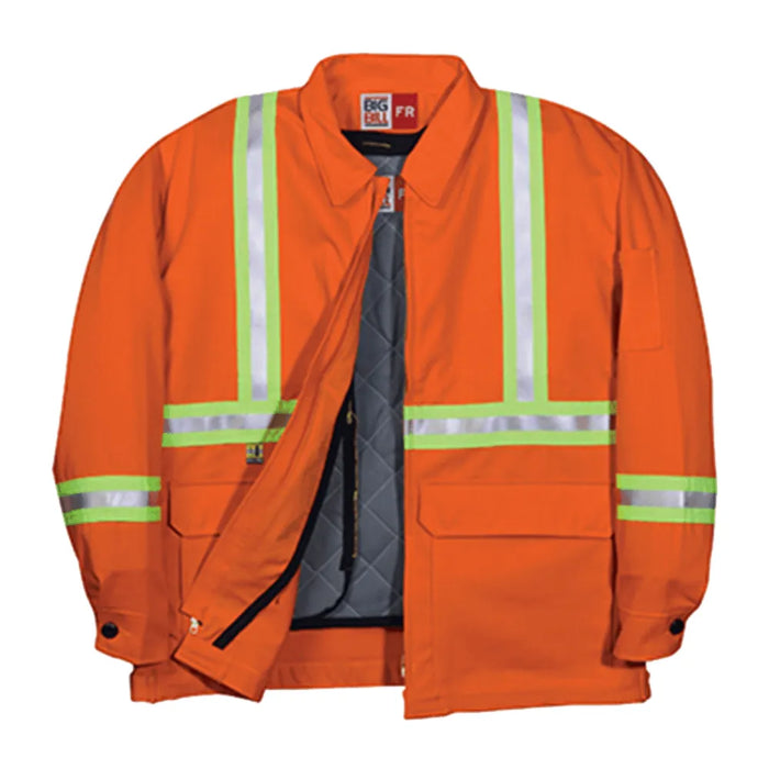 Big Bill® Zip-in/Zip-out Flame Resistant Hi Vis Jacket  - CL345US9