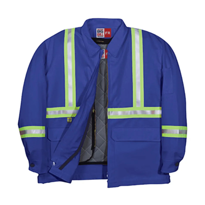 Big Bill® Zip-in/Zip-out Flame Resistant Hi Vis Jacket  - CL345US9