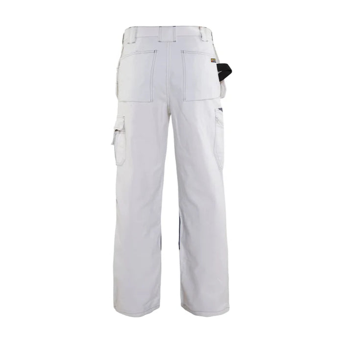 Blaklader® Workwear Cotton Painter Pants With Multi Design Pockets - White - 1631