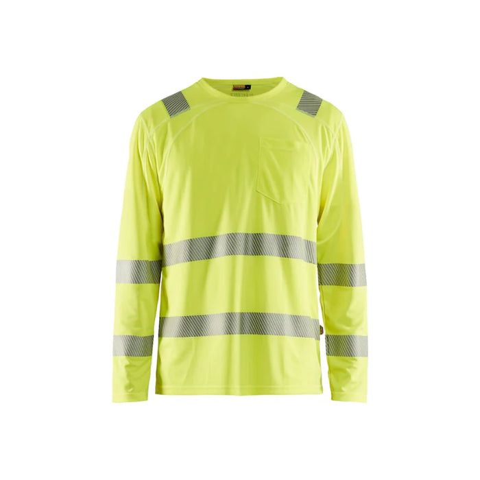 Blaklader® Workwear Lightweight Hi Vis Long Sleeve T-Shirt - 3488