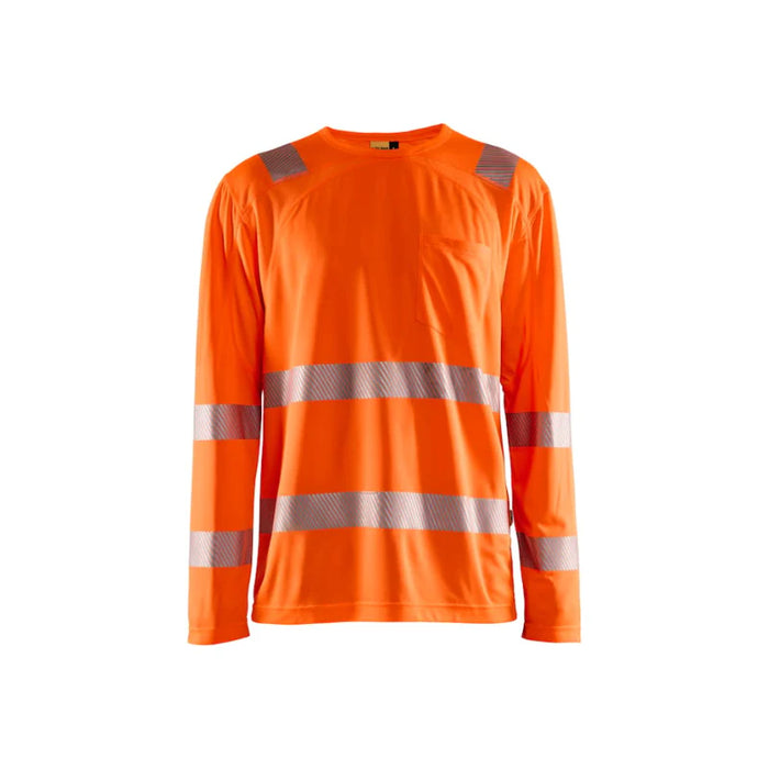 Blaklader® Workwear Lightweight Hi Vis Long Sleeve T-Shirt - 3488
