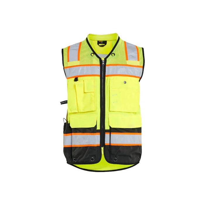 Blaklader® Workwear Hi-Vis Surveyor's Safety Vest - Yellow / Black - 3132