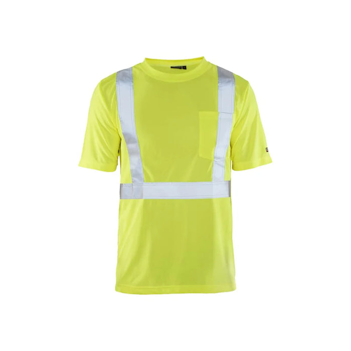 Blaklader® Workwear Hi-Vis T-Shirt With Anti-Odor Treatment - Yellow - 3486