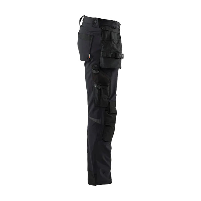 Blaklader® Workwear Wind and Waterproof Softshell Pant - Black - 1615