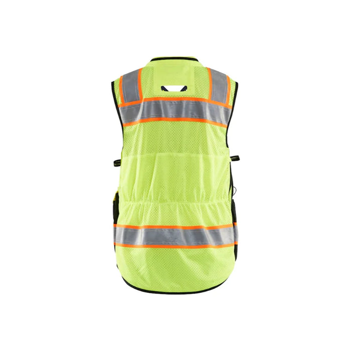 Blaklader® Workwear Women's Hi-Vis Surveyor Vest - Yellow Hi-Vis / Black - 3137